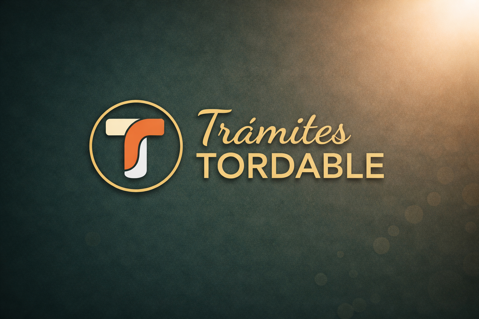 logo elegante de tramites tordable 2